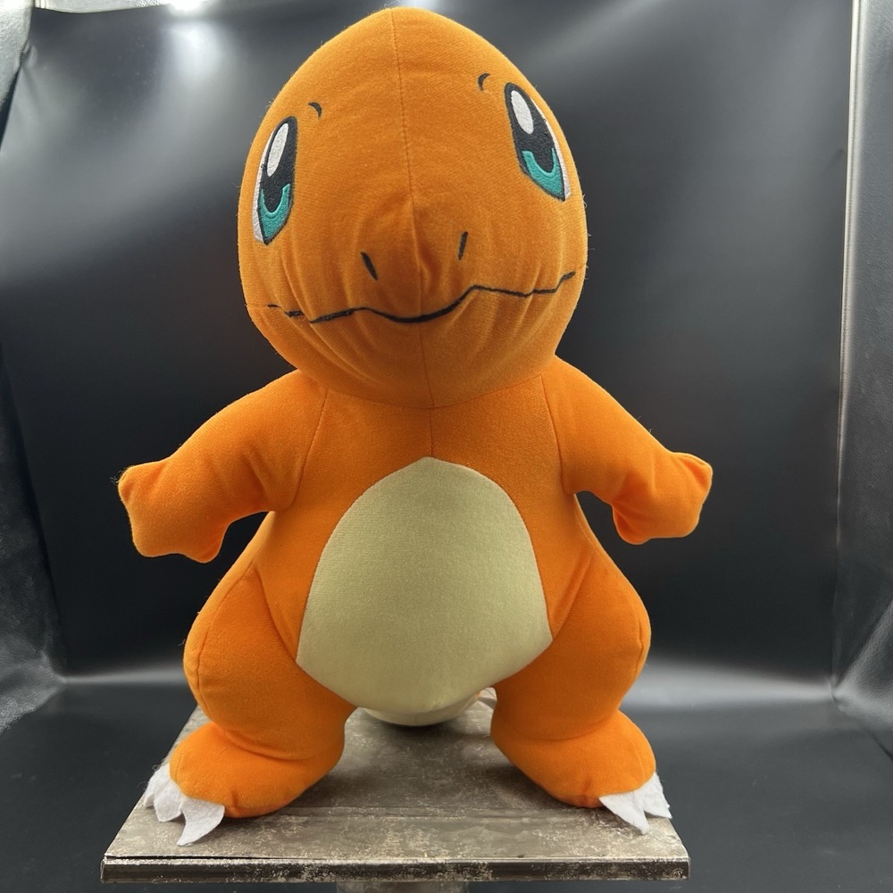 Pokemon Charmander Plush 14" Tail Stuffed Plush - Toy Factory 2022 Good Cond
